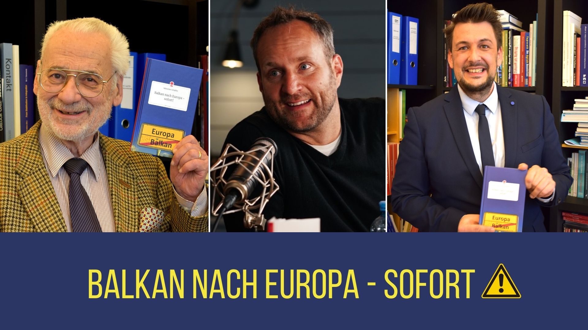 "Balkan nach Europa - sofort!" - Buchpräsentation und Diskussion mit Matthias Strolz