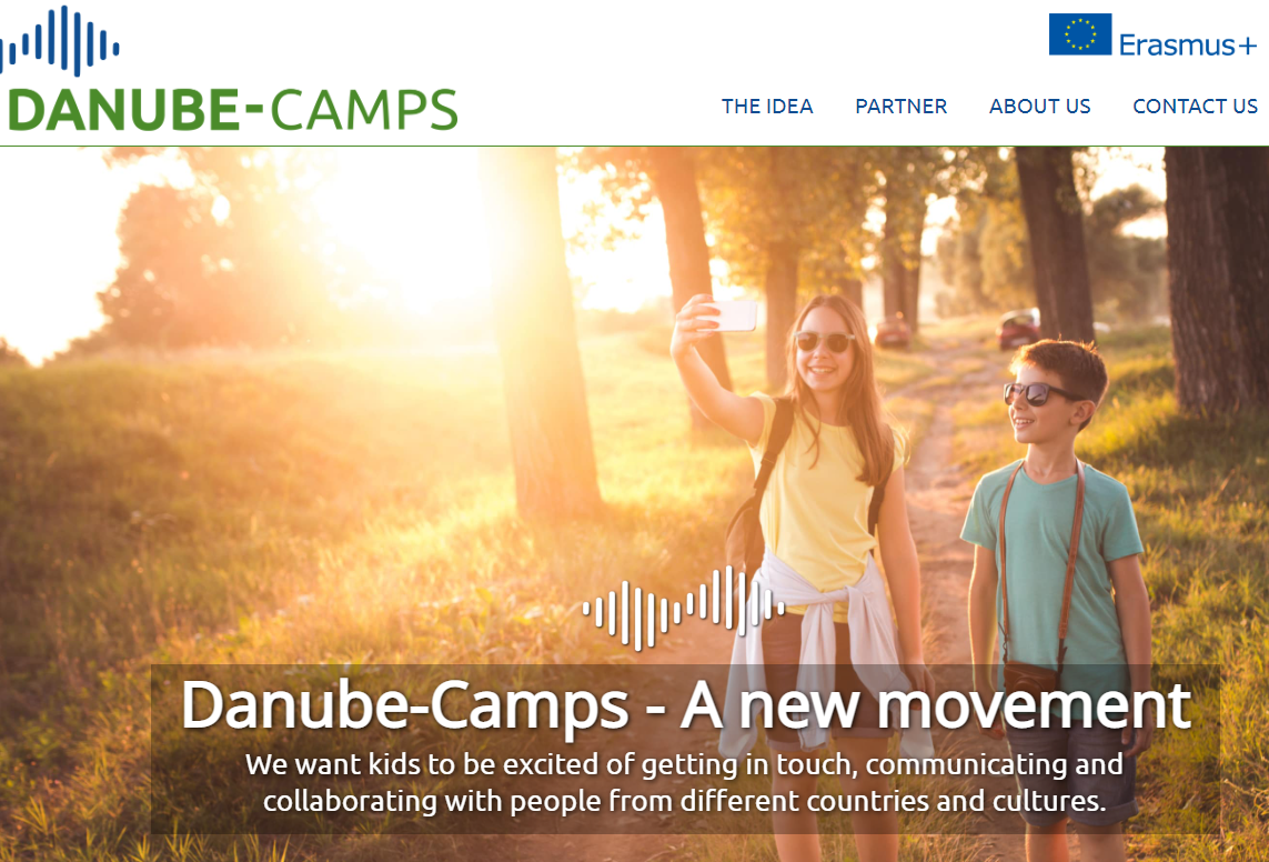 ERASMUS+ Internationales Danube-Camp für Kids von 13-14,5 Jahren