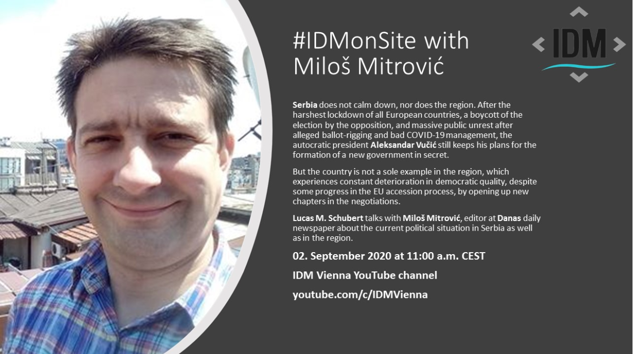 IDMonSite - Miloš Mitrović